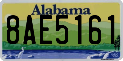 AL license plate 8AE5161