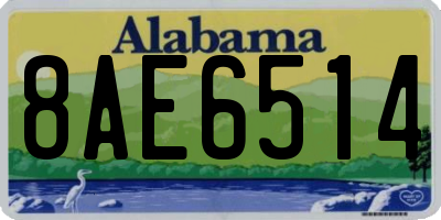 AL license plate 8AE6514