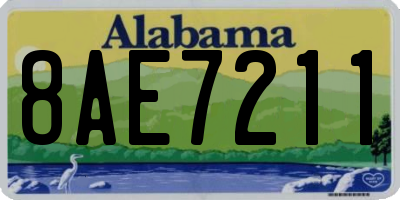 AL license plate 8AE7211