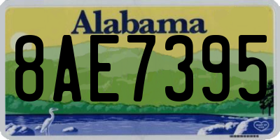 AL license plate 8AE7395