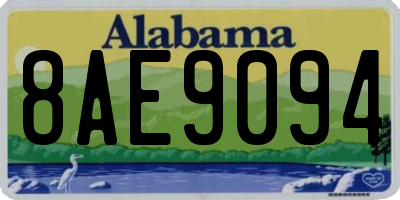 AL license plate 8AE9094