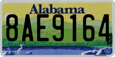 AL license plate 8AE9164