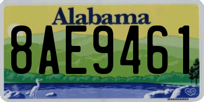 AL license plate 8AE9461