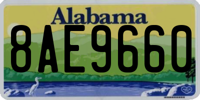 AL license plate 8AE9660