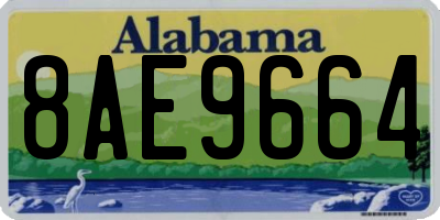 AL license plate 8AE9664