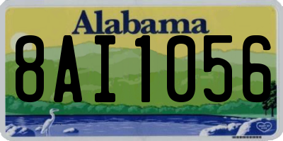 AL license plate 8AI1056
