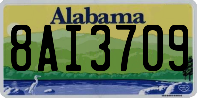 AL license plate 8AI3709