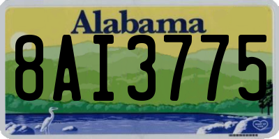 AL license plate 8AI3775