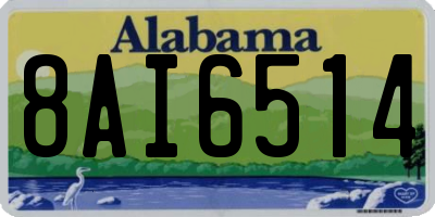 AL license plate 8AI6514