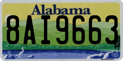 AL license plate 8AI9663
