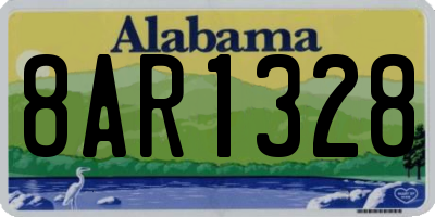 AL license plate 8AR1328