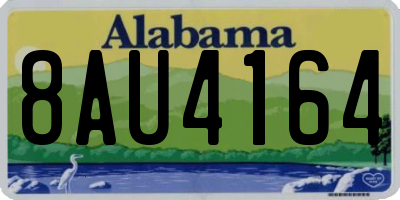 AL license plate 8AU4164
