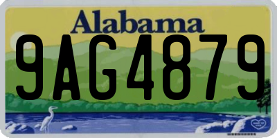 AL license plate 9AG4879