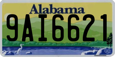 AL license plate 9AI6621