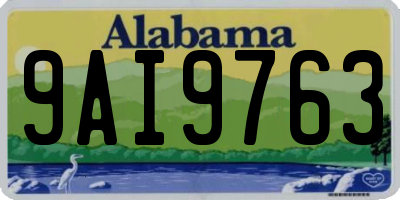 AL license plate 9AI9763