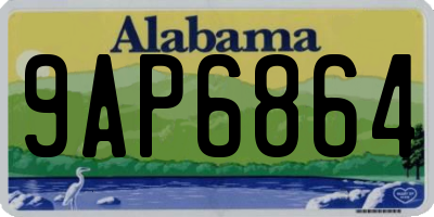 AL license plate 9AP6864