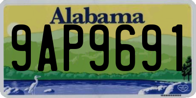 AL license plate 9AP9691