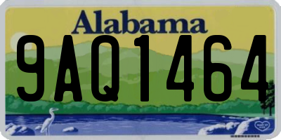 AL license plate 9AQ1464