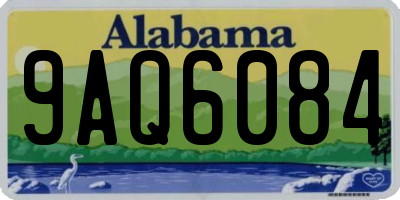 AL license plate 9AQ6084