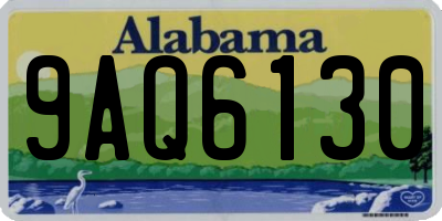 AL license plate 9AQ6130