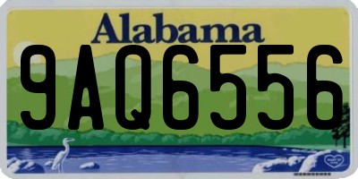 AL license plate 9AQ6556