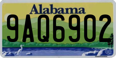 AL license plate 9AQ6902