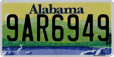 AL license plate 9AR6949