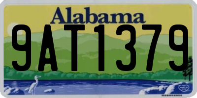 AL license plate 9AT1379