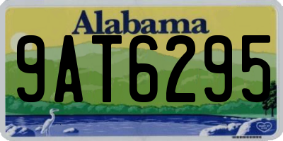 AL license plate 9AT6295