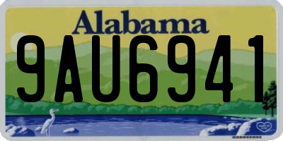 AL license plate 9AU6941