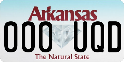 AR license plate 000UQD