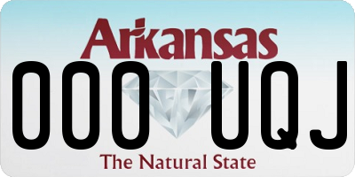AR license plate 000UQJ
