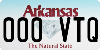 AR license plate 000VTQ