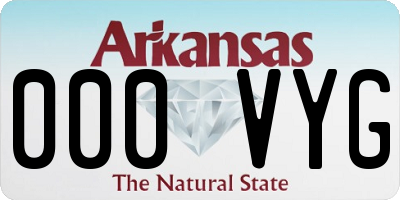 AR license plate 000VYG
