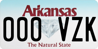 AR license plate 000VZK