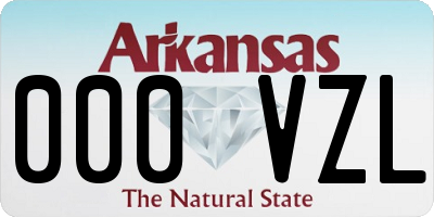 AR license plate 000VZL