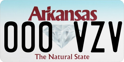 AR license plate 000VZV