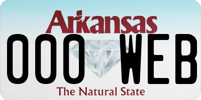 AR license plate 000WEB
