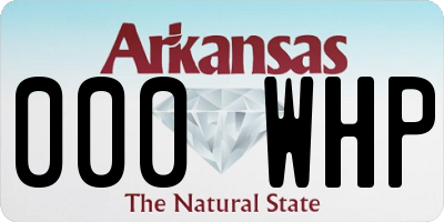 AR license plate 000WHP
