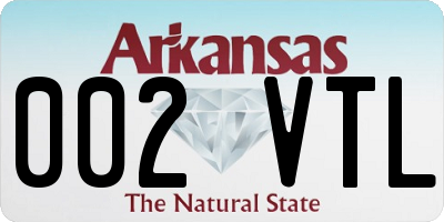 AR license plate 002VTL
