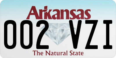 AR license plate 002VZI