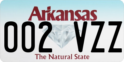 AR license plate 002VZZ