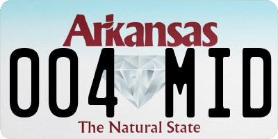 AR license plate 004MID