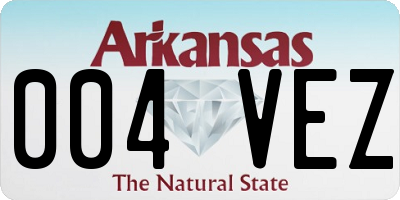 AR license plate 004VEZ