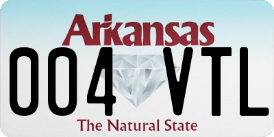 AR license plate 004VTL