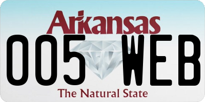 AR license plate 005WEB