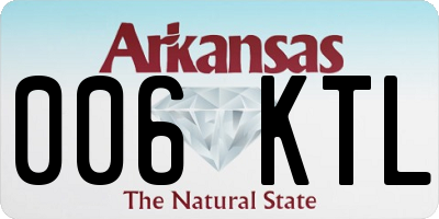 AR license plate 006KTL