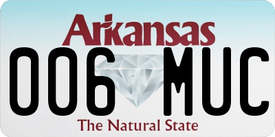 AR license plate 006MUC