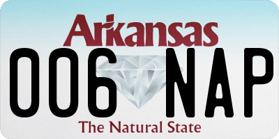 AR license plate 006NAP