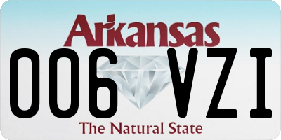 AR license plate 006VZI